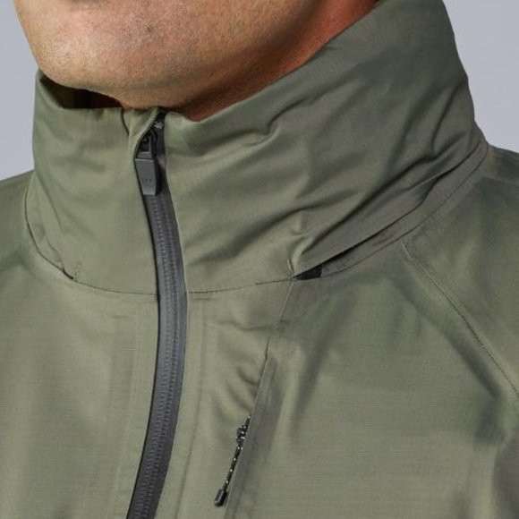NWT! REI Co-op Junction Hooded Cycling Rain Jacket Asparagus/X-Large - Picture 4 of 16